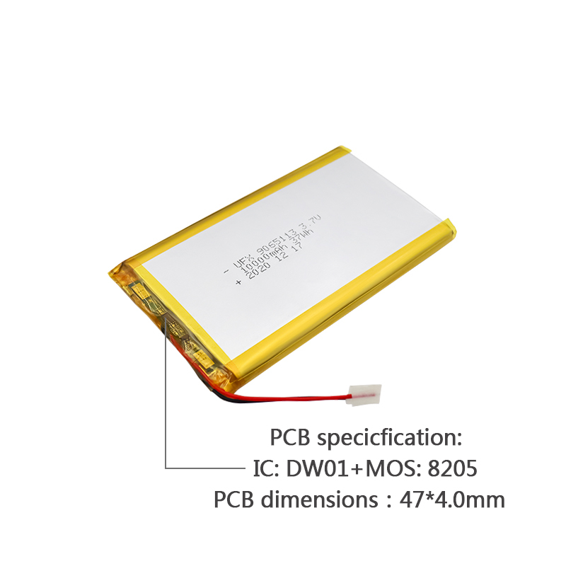 UFX 9065113 10000mAh 3.7V 리튬 이온 배터리