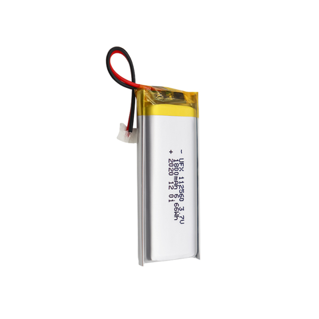 리튬 제조 회사 기타용 배터리 UFX 112560 1800mAh 3.7V 충전식 리튬 이온 배터리