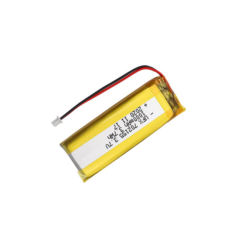 중국산 리튬 배터리 무선 벨 배터리 UFX 702155 1000mAh 3.7V PCB 보호 보드 포함