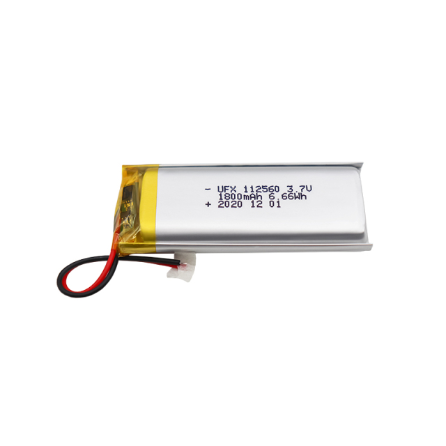 리튬 제조 회사 기타용 배터리 UFX 112560 1800mAh 3.7V 충전식 리튬 이온 배터리