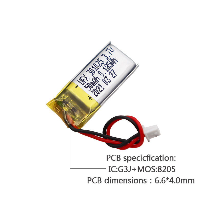 중국 배터리 회사 디지털 마이크로미터 배터리 UFX 301025 50mAh 3.7V 충전식 배터리(충전기 포함)