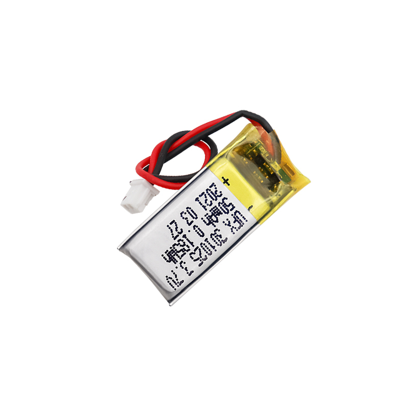 중국 배터리 회사 디지털 마이크로미터 배터리 UFX 301025 50mAh 3.7V 충전식 배터리(충전기 포함)