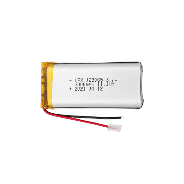 Lithium Ion Battery Manufacturers China Rechargeable Battery For Remote Control Car UFX 123065 3000mAh 3.7v battery