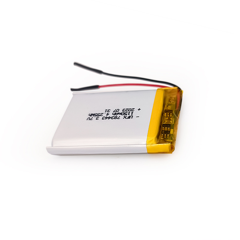 중국 배터리 공급 업체 전화기용 충전식 배터리 UFX 783443 1150mAh 3.7V 충전식 리튬 이온 배터리