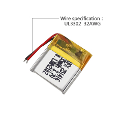 리튬 배터리 제조업체 중국 디지털 멀티미터 배터리 UFX 251416 35mAh 3.7V 가장 작은 리튬 이온 배터리