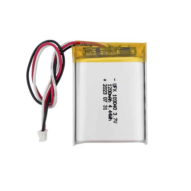 리튬 배터리 제조업체 중국 산소 농축기 충전식 리튬 배터리 UFX 103040 1200mAh 3.7V 3.7v