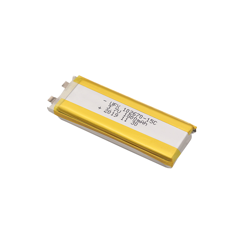 중국 배터리 회사 배터리 전원 히터 무선 UFX 102670-15C 1800mAh 3.7V 높은 C-배율 배터리