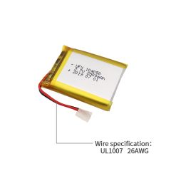 중국 배터리 회사 UFX 104050 2500mAh 3.7V