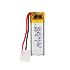 리튬 이온 배터리 제조업체 중국 애완동물 배터리 UFX 301030 3.7v 75mah Lipo Battery
