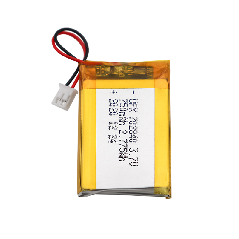 Wholesale Smart Door Lock Battery UFX 702840 750mAh 3.7V Polymer Li-ion Battery