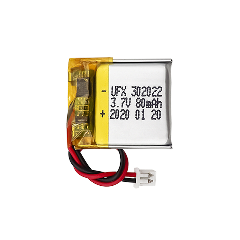 Lithium Polymer Battery Manufacturer Customized Dog Guard battery UFX 302022 80mAh 3.7V Small Lipo Battery Batteries