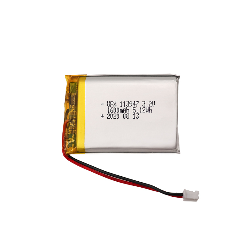 라이프포4 배터리 제조업체,태양광 정원 조명용 충전식 배터리,UFX 113947 1600mAh 3.2V,리튬 철 인산염 배터리 셀Lifepo4 배터리 방전 곡선,,