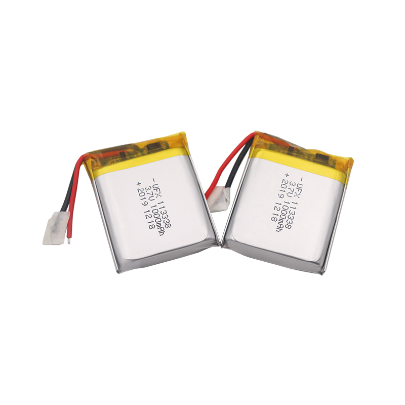 Lithium Battery Manufacturer In China Wholesale Rechargeable Battery For Led Lights UFX 113338 1000mAh 3.7V Lipo Battery