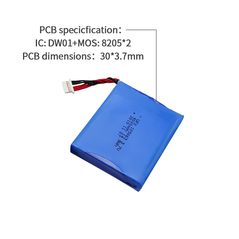 Lithium Battery Manufacturers In China Wholesale Batteries For Power Bank UFX 105063 4000mAh 3.7V Highest Capacity Rechargeable aa Battery