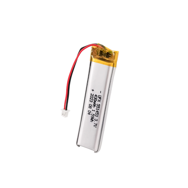 Lithium Cell Manufacturers Customized Wireless Pet Feeders Battery UFX 551453 430mAh 3.7V Battery Lipo