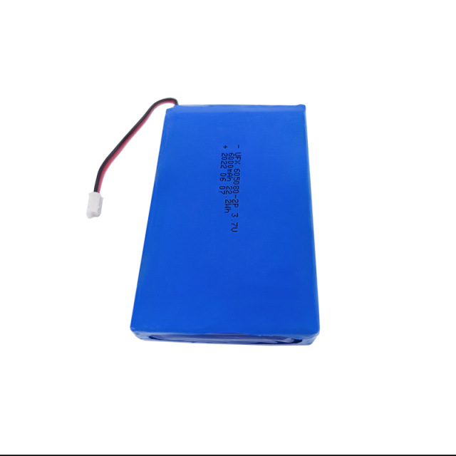 Battery Factory In China Customized High Capacity Portable Battery UFX 605080-2P 6000mAh 3.7V 2 Batteries Connected in Parallel