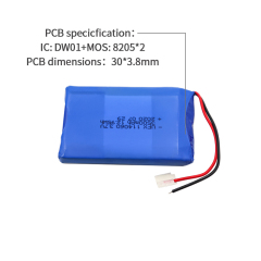 Lithium Factory Customized Rechargeable Battery For Led Bulb UFX 114060 3500mAh 1s 3.7 v Lipo Battery