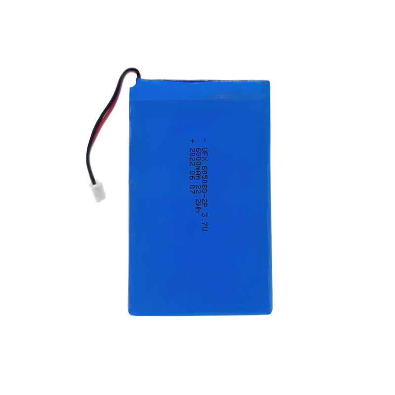 Battery Factory In China Customized High Capacity Portable Battery UFX 605080-2P 6000mAh 3.7V 2 Batteries Connected in Parallel