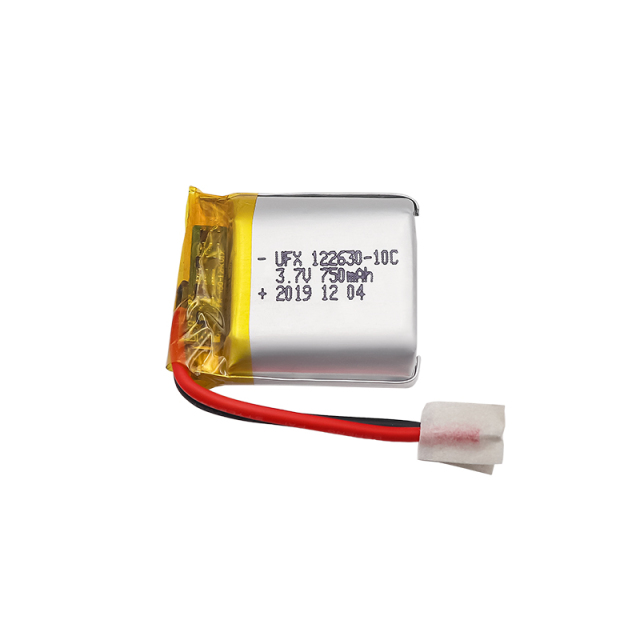 중국 리튬 이온 전지 제조업체 맞춤형 공기 청정기 배터리 UFX 654065-5C 1900mAh 3.7V 5C 방전 배터리 팩