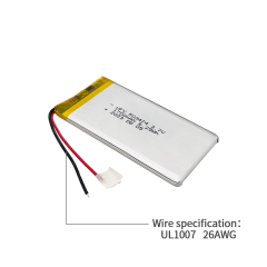 중국 리튬 이온 전지 공장 공기 청정기 배터리 공급 UFX 604060 1700mAh 3.7V UL / KC 인증을 받은 리튬 이온 배터리