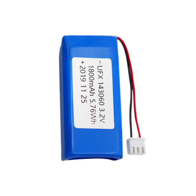 Chinese Battery Suppliers Customized UFX 143060 1800mAh Lifepo4 Battery 3.2v