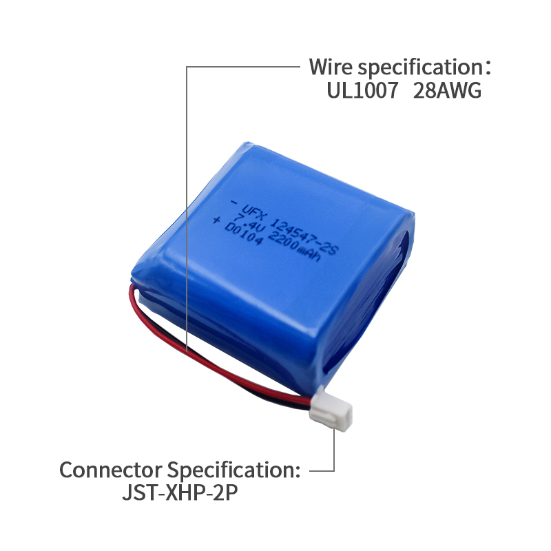 리튬 배터리 제조 회사 전기 드라이어 리튬 전지 UFX 102050-2S 1000mAh 7.4V 파우치형 리튬 이온 배터리