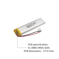 중국 리튬이온 배터리 제조업체 맞춤형 안마기 고압 배터리 UFX 603759 1300mAh 3.7V 프리미엄 충전 배터리