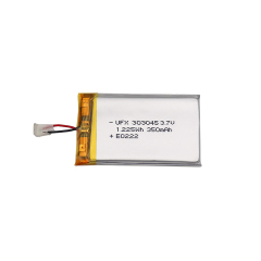 중국 리튬 이온 셀 제조업체 전문 맞춤형 유축기 리튬 폴리머 배터리 UFX 801730 350mAh 3.7V 미니 리튬 폴리머 배터리