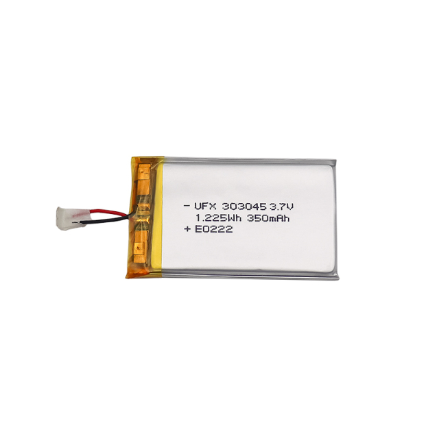 중국 리튬 이온 셀 제조업체 전문 맞춤형 유축기 리튬 폴리머 배터리 UFX 801730 350mAh 3.7V 미니 리튬 폴리머 배터리