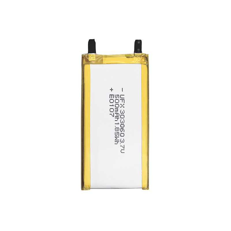 배터리 팩 공급업체 UFX 303060 500mAh 3.7V Lipo Battery