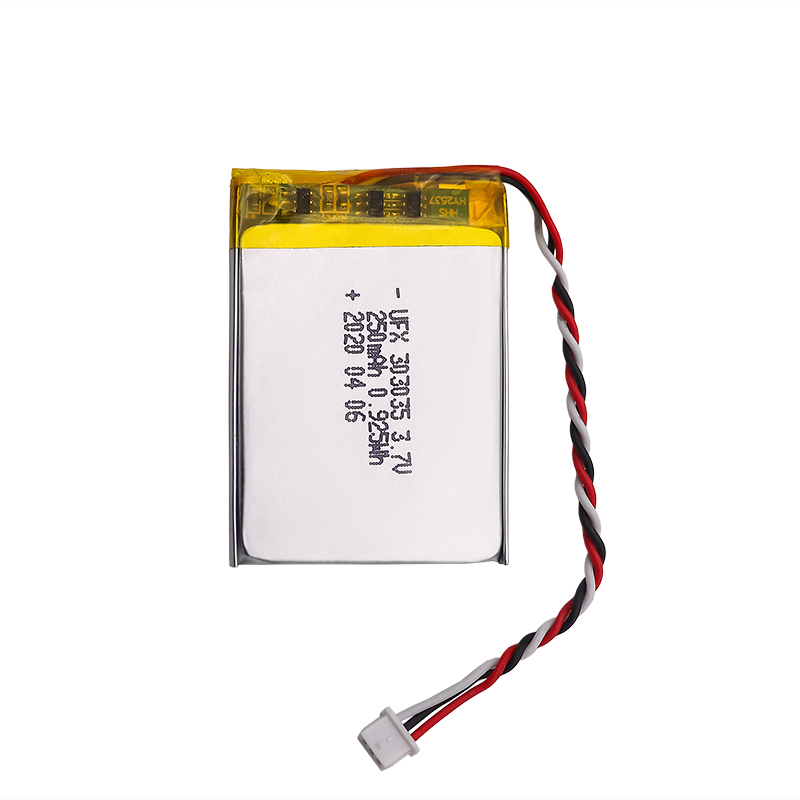 배터리 팩 공급업체 | UFX 303035 250mAh 3.7V