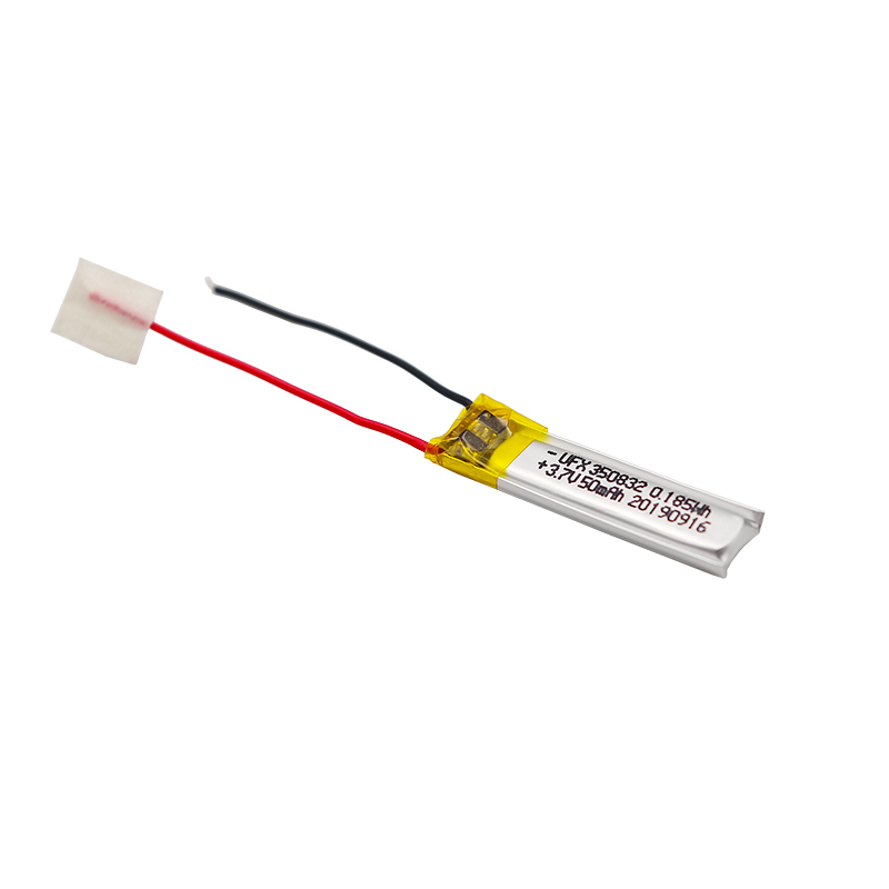 리튬 배터리 제조 회사 스마트 체중계 배터리 UFX 350832 50mAh 3.7V