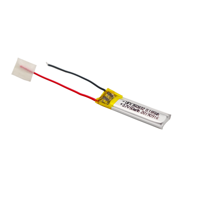 리튬 배터리 제조 회사 스마트 체중계 배터리 UFX 350832 50mAh 3.7V