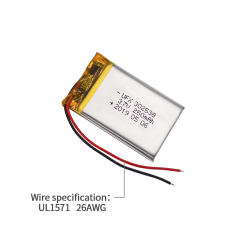 Chinese Battery Maker Rechargeable Battery Pack For Xbox One Controller UFX302538 250mAh 3.7V Small Li