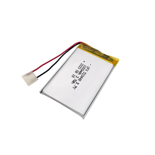 리튬 배터리 제조 업체 디지털 캠코더 배터리 UFX 523450 1000mAh 3.7V 고밀도 배터리 팩