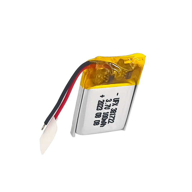 리튬 이온 배터리 제조업체 중국 휴대폰 충전식 배터리 팩 UFX 381722 100mAh 3.7V 고용량 소형 배터리