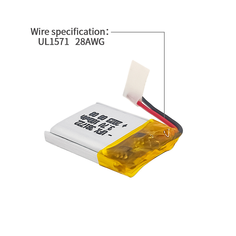 리튬 이온 배터리 제조업체 중국 휴대폰 충전식 배터리 팩 UFX 381722 100mAh 3.7V 고용량 소형 배터리