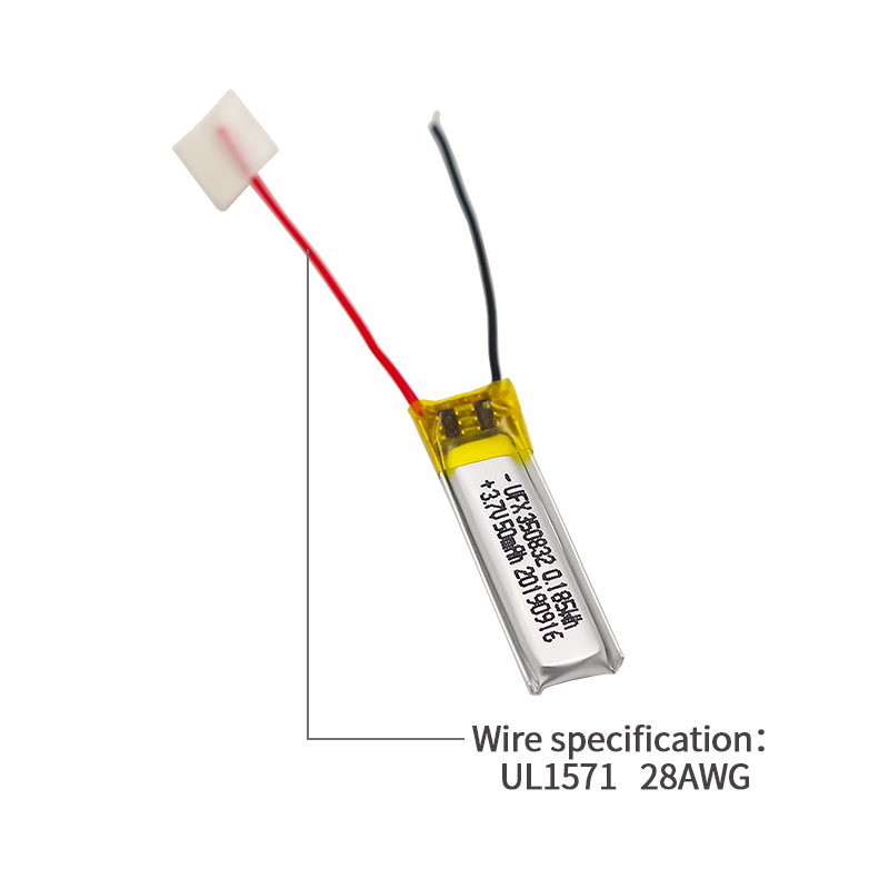 리튬 배터리 제조 회사 스마트 체중계 배터리 UFX 350832 50mAh 3.7V