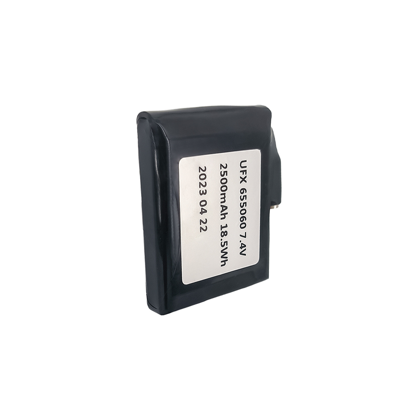 리튬 배터리 공급 업체 남아프리카 공화국 손전등용 리튬 이온 배터리 UFX 605060 2500mAh 7.4V 6V 충전식 배터리