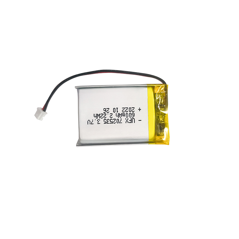 Chinese Lithium Battery Companies Wholesale UFX 702535 600mAh 3.7v Lipo Battery