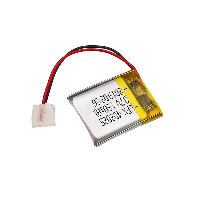 중국의 Li-po 전지 제조업체가 UFX 501525 150mAh 3.7V Li-po 배터리 팩을 미용 기기에 공급합니다