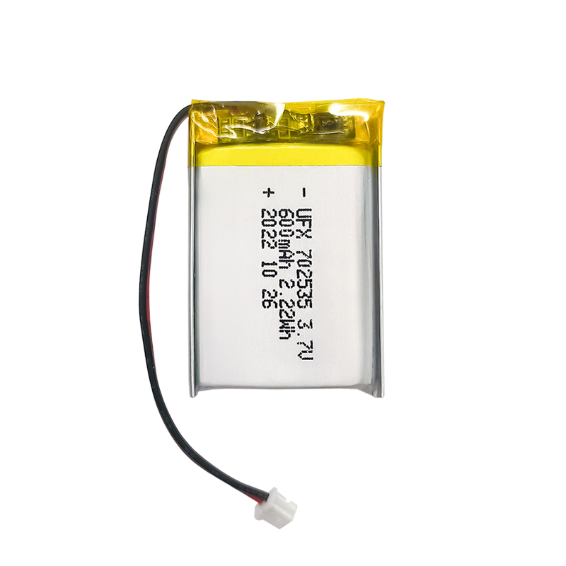 Chinese Lithium Battery Companies Wholesale UFX 702535 600mAh 3.7v Lipo Battery