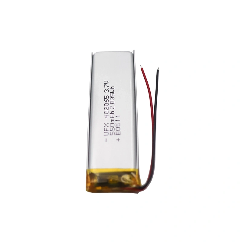 UFX 402065 550mAh 3.7V Rechargeable Batteries Lithium