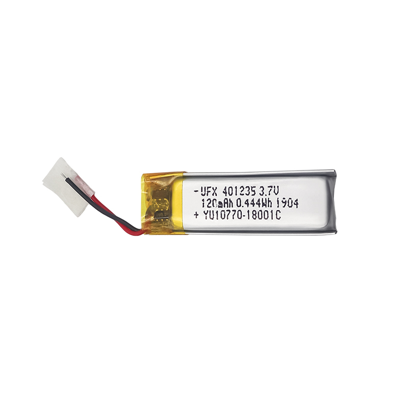 Chinese Battery Producers Wholesale UFX401235 120mAh 3.7V Intelligent Wearable Battery