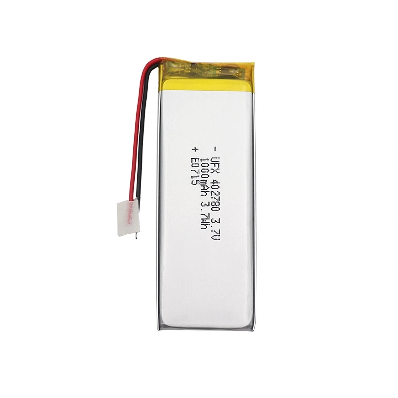 중국의 리튬 이온 전지 제조업체 기타 페이지 터너 배터리 UFX 402780 1000mAh 3.7V 대용량 배터리