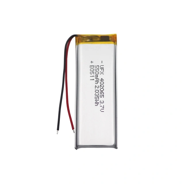 UFX 402065 550mAh 3.7V Rechargeable Batteries Lithium