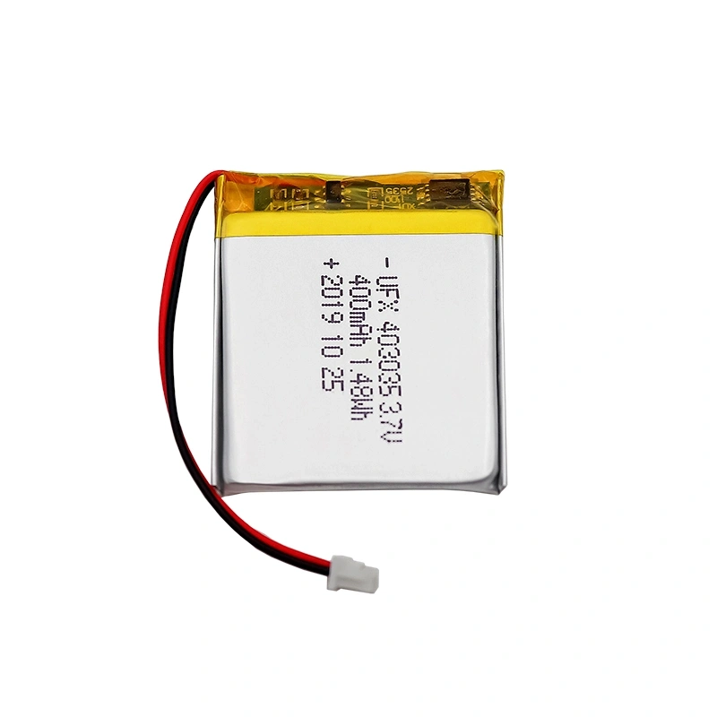 중국 배터리 공급 업체 UFX 403035 400mAh 3.7V