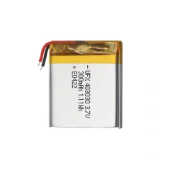Lithium Battery Pack Suppliers Sports belt battery UFX 403030 300mAh 3.7V Ion Battery 3.7 Volt