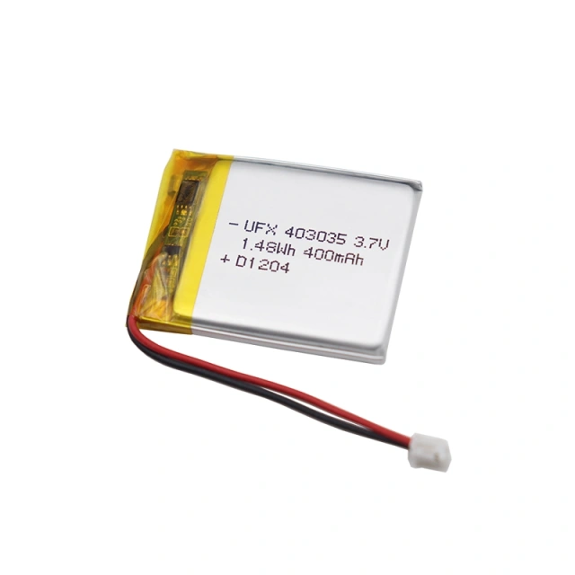 중국 배터리 공급 업체 UFX 403035 400mAh 3.7V