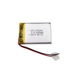 중국 배터리 제조업체 UFX 403040 400mAh 3.7V
